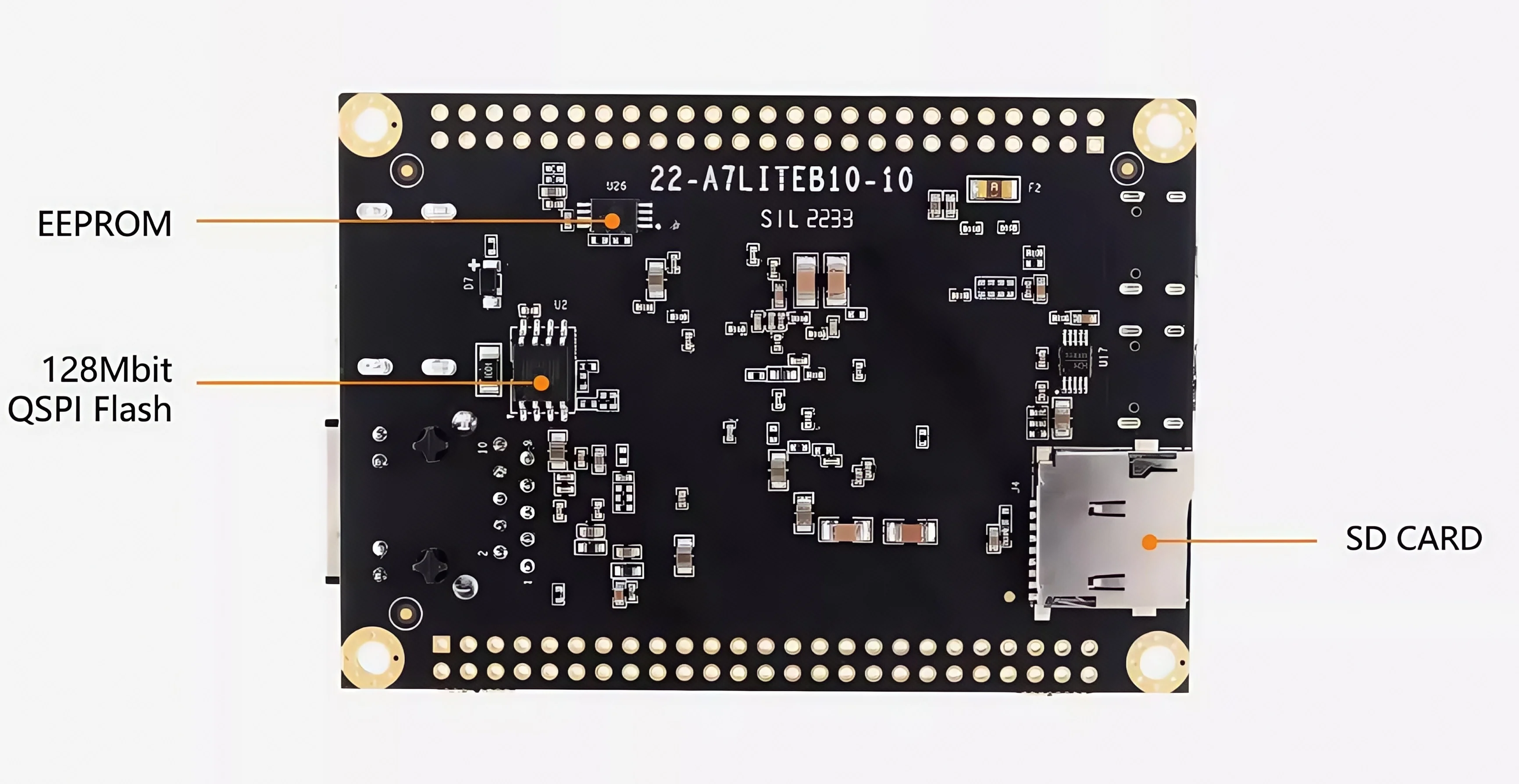 Mikrofase FPGA Entwicklungsboard XILINX Artix7 Kernplatine XC7A35T 100T A7-Lite