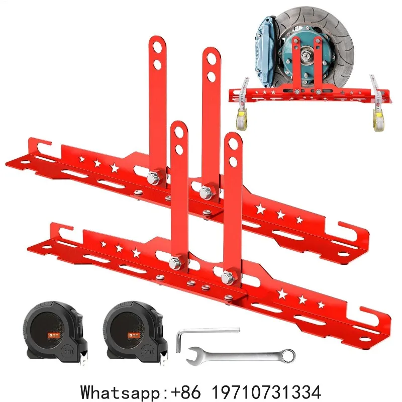 Car Wheel Alignment Tool Plates Adjustable Automotive Wheel Leveling Aligner Heavy Duty Toe Plates Wheel Balancing Supplies