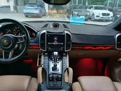 For Porsche Cayenne 2011-2017 Ambient Light Car Door Led Lamp Center Console Panel Lighting Colorful Moving Light Bar 3D Display