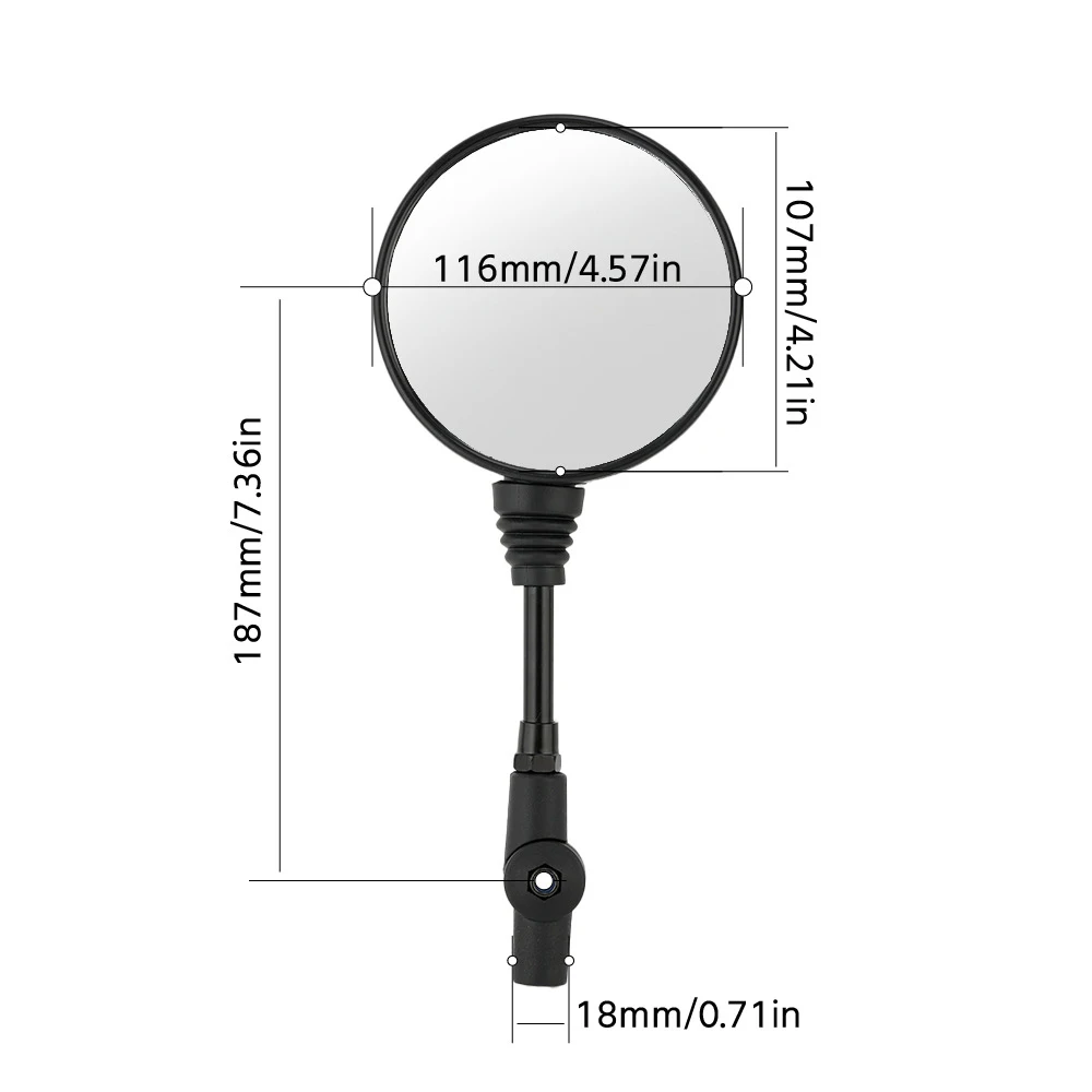 Зеркала заднего вида для YAMAHA XT225 SEROW XT250 SEROW TW 200 2002-2022, аксессуары для мотоциклов, зеркало заднего вида, боковые зеркала