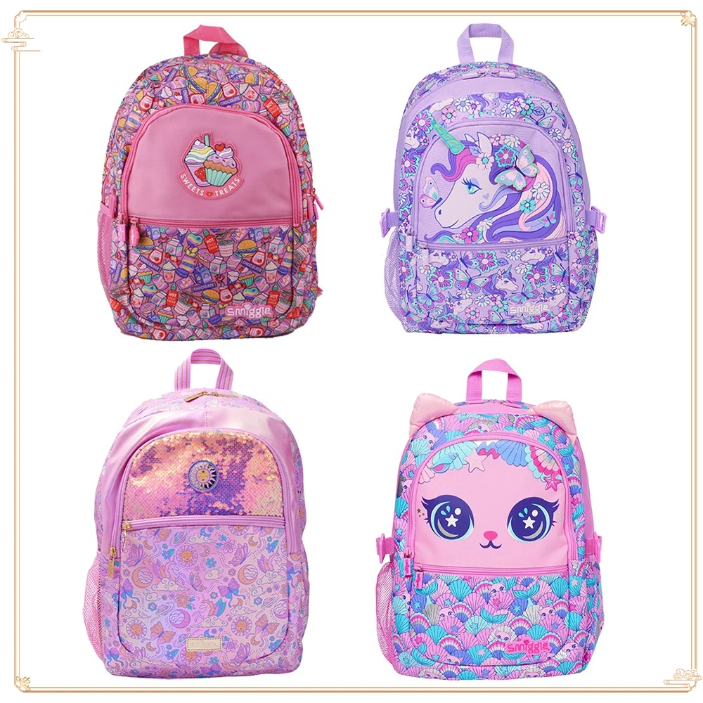 

Australia Smiggle Fashion Versatile Backpack Large Capacity Stress Relieving Children's Backpack Exquisite Gifts for Students