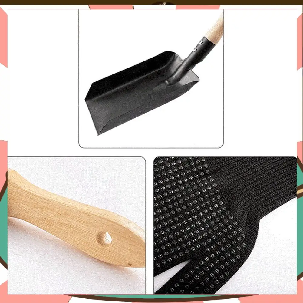 

Fireplace Ash Shovel And Brush Set, Shovel And Hearth Brush, Fireplace Shovel And Brush Hearth Tidy Accessories Set-[A59T]