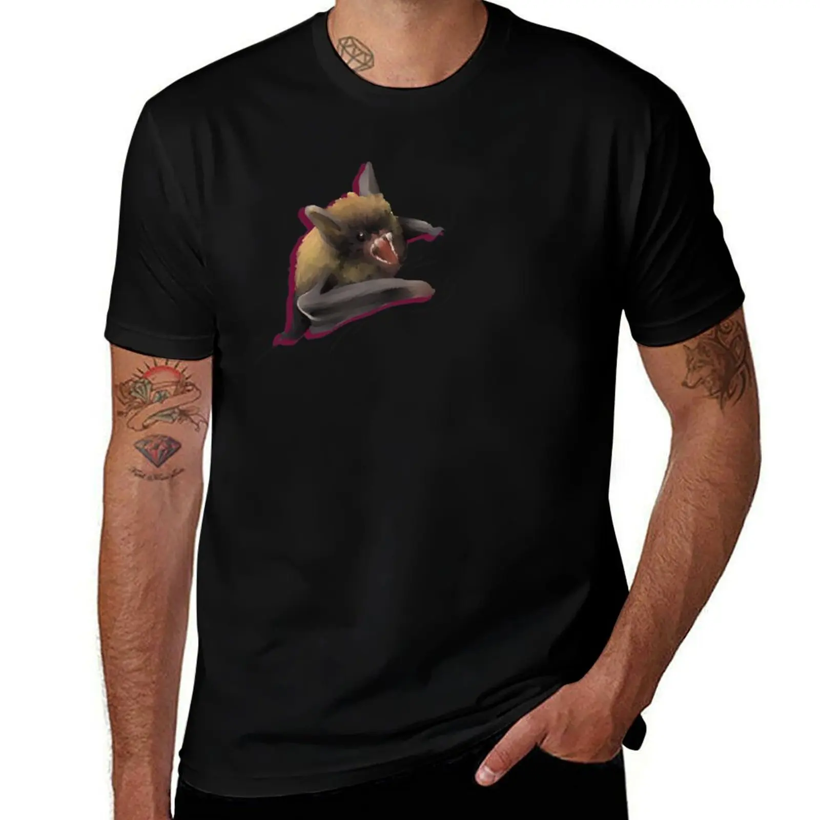 Little Friend goes screech T-Shirt Casual Fashion Print Tee Top