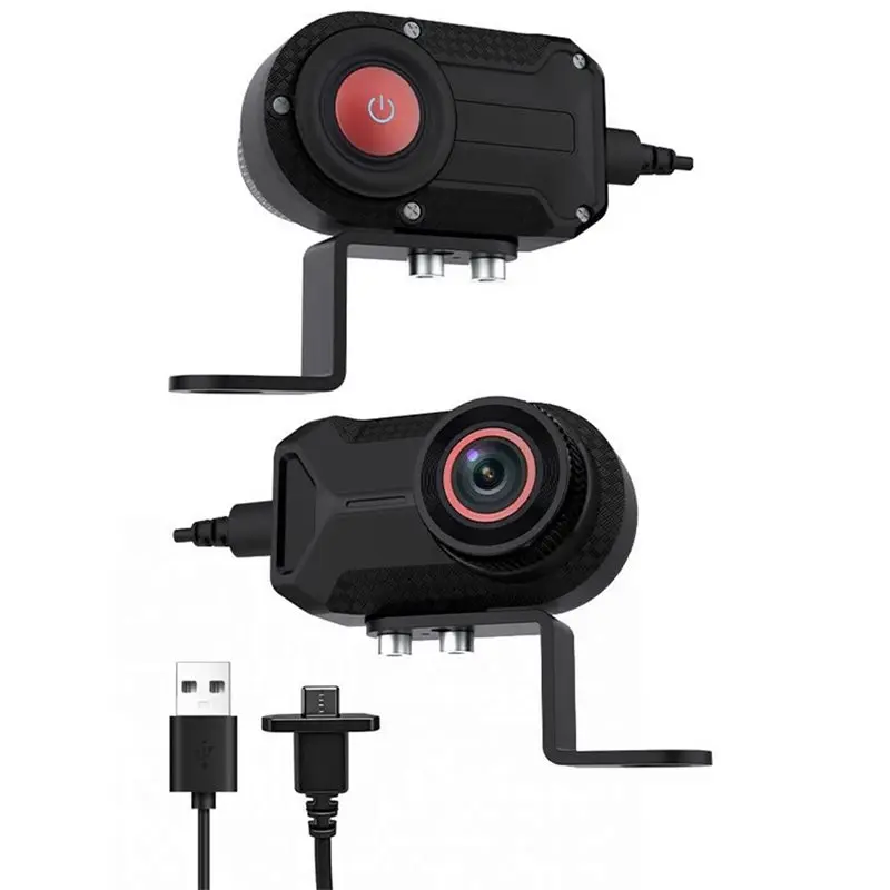 

ABTC-Dash Cam 2K HD Wifi DVR Motorcycle Driving Camcorder IP66 Waterproof Loop Recording Video Recorder Dash Cam