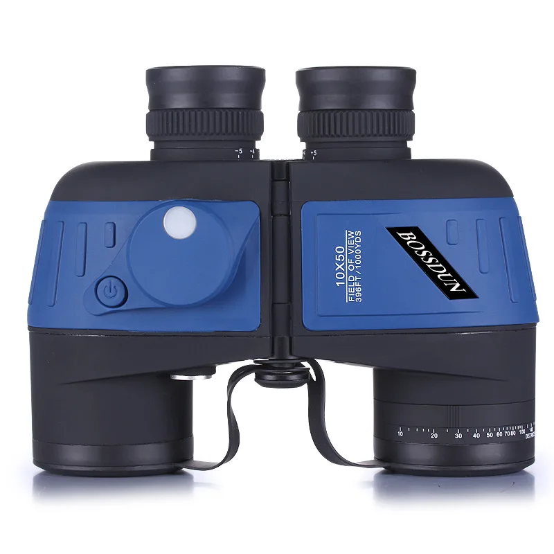 عالية التكبير 10x50 التكبير تلسكوب مقاوم للماء HD مناظير RangeFinder ضوء منخفض للرؤية الليلية تنسيق خاص في الهواء الطلق