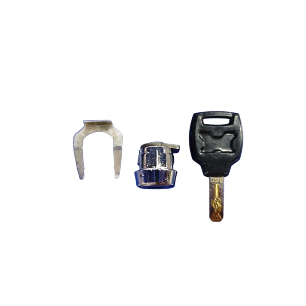 Motorcycle Storage Top Box Lock Kit Cylinder and Keys Universal Fit for 25-100L Secure Helmet Case