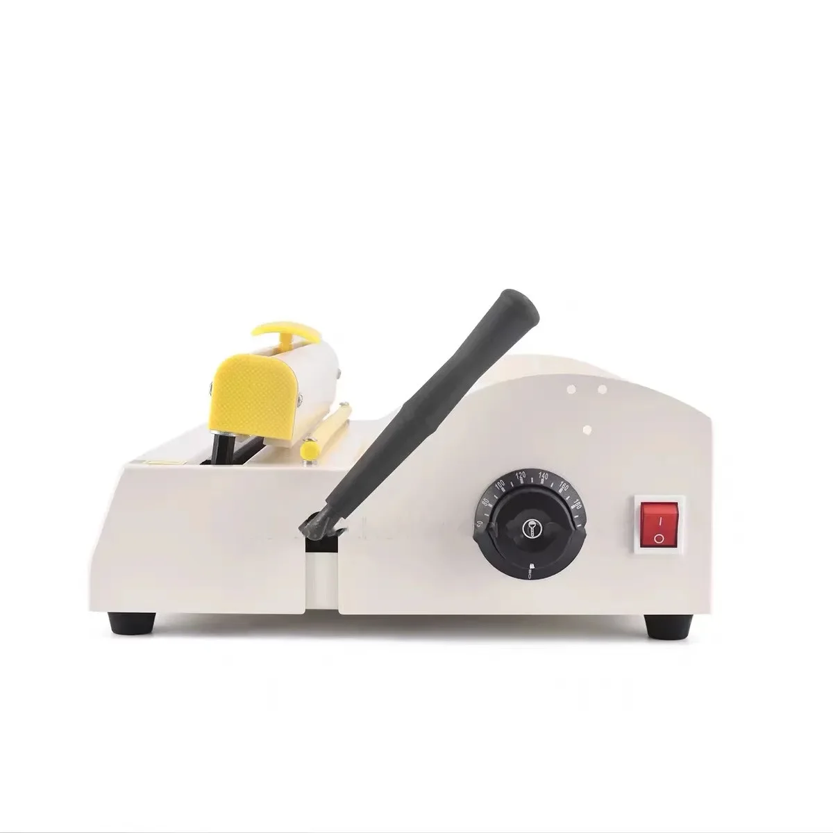 220V Dental Sterilization Bag Sealing Machine Adjustable Temperature 8-10MM Width Sterilization Bag Sealer Packer 500W