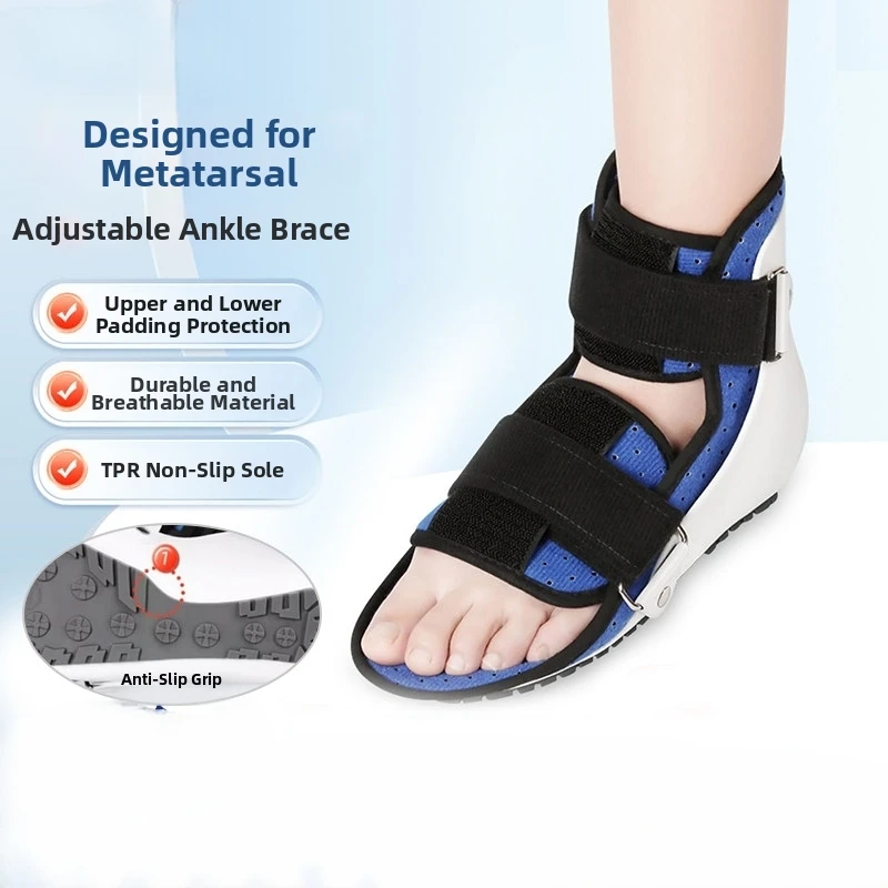 Adjustable Ankle Sprained Fixed Brace Foot Fractured Rehabilitation Stabilizer Foots Drop Ankle Varus Valgus Corrective Supports