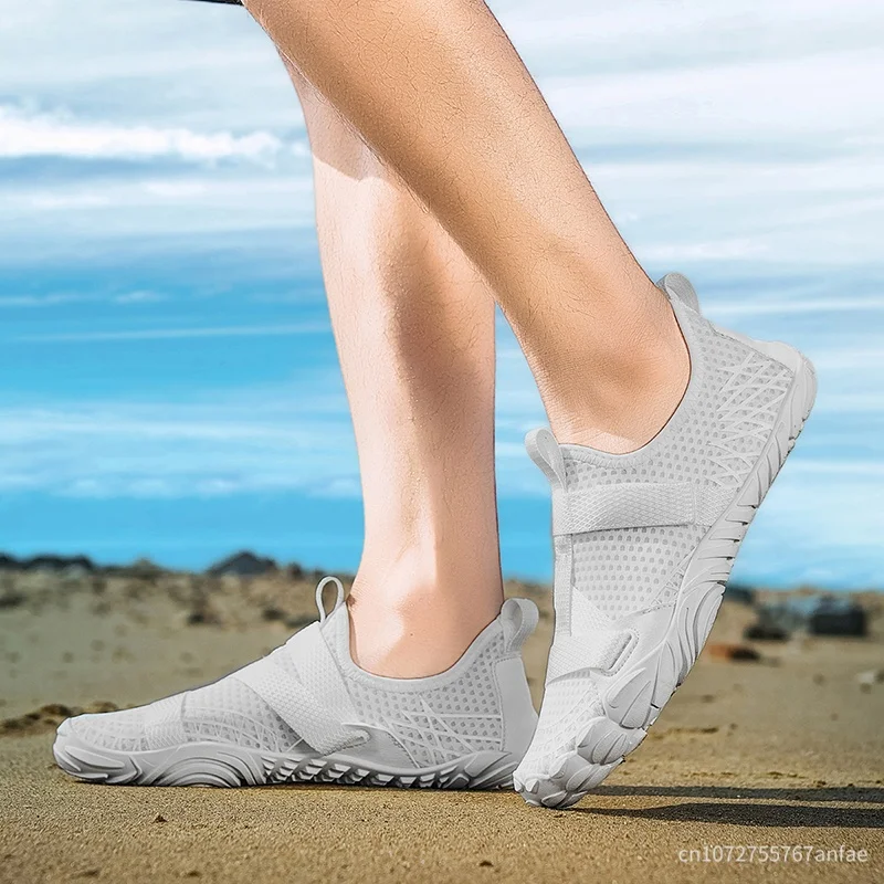 أحذية مائية للرجال والنساء سريعة الجفاف حافي القدمين للسباحة على الشاطئ 2025 للغوص في الهواء الطلق وركوب الأمواج والمشي لمسافات طويلة ورياضات الجري خفيفة الوزن #4