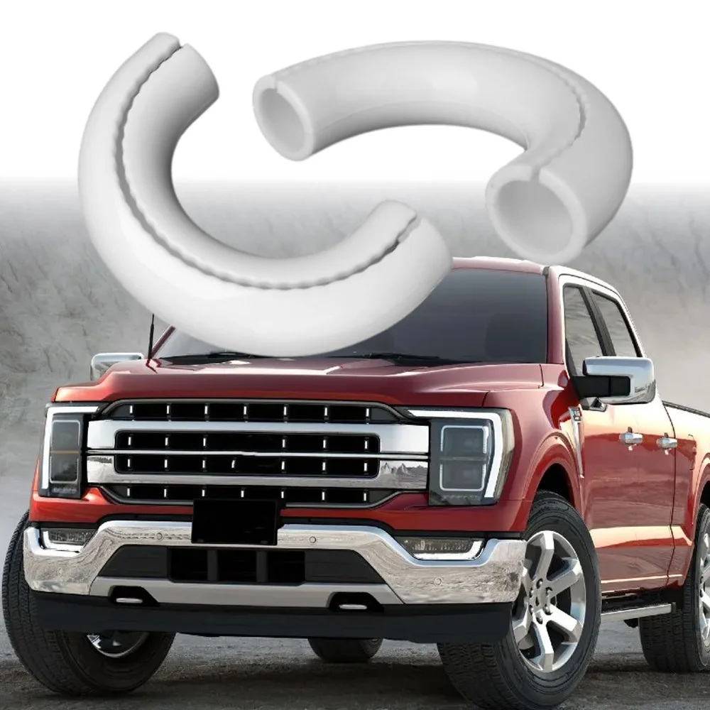 

2 pcs Car Front Bumper Tow Hook Covers 4L3Z17A954AA 6L3Z17A954AA For Ford F-150 Bronco Base Big Bend Outer Banks Toyota Tundra
