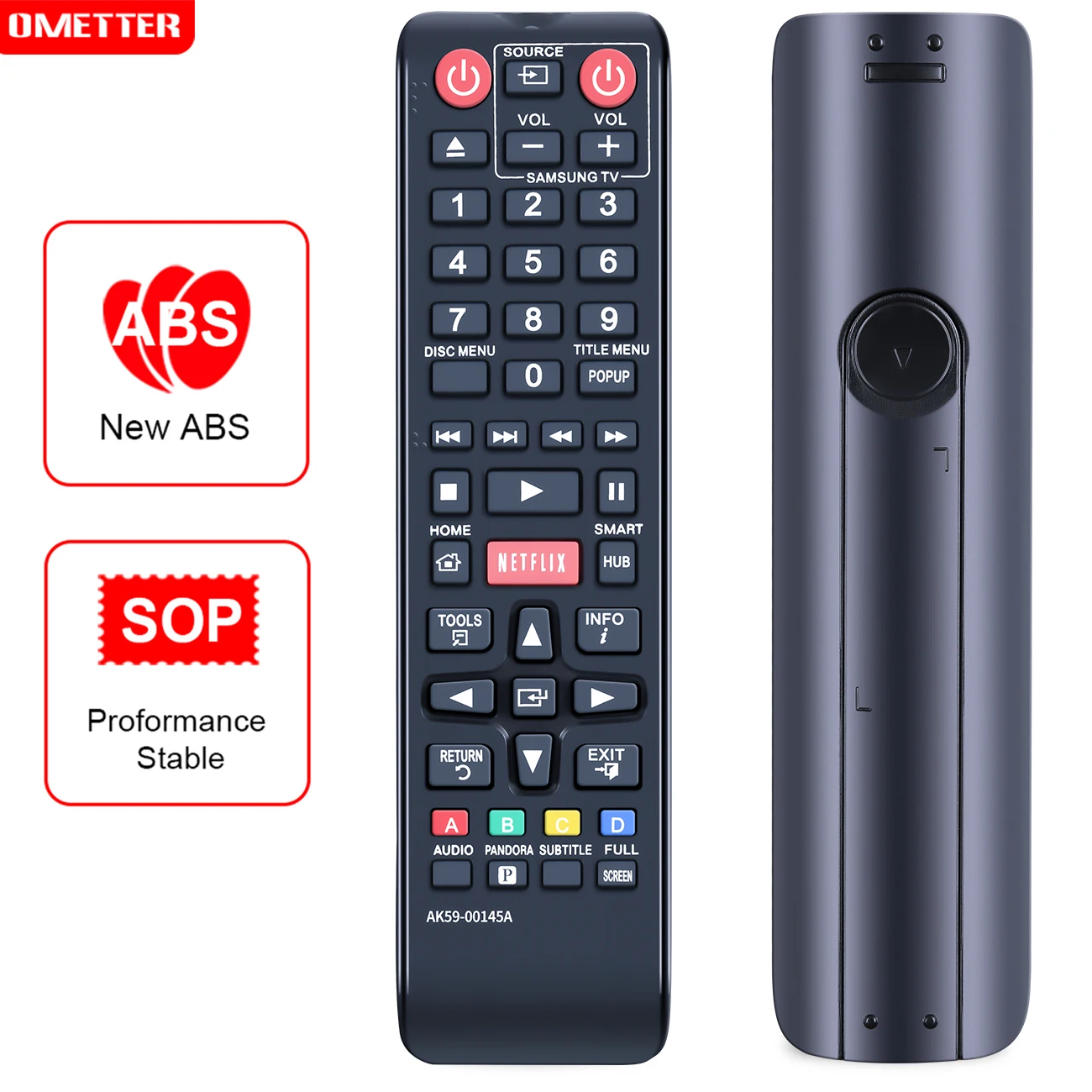 Remote Control For SAMSUNG AK59-00145A LCD LED HDTV BDE5700 BDES6000 BD-E5300 BD-EM57 BD-EM57/ZA Blu-Ray DVD Player for NETFLIX