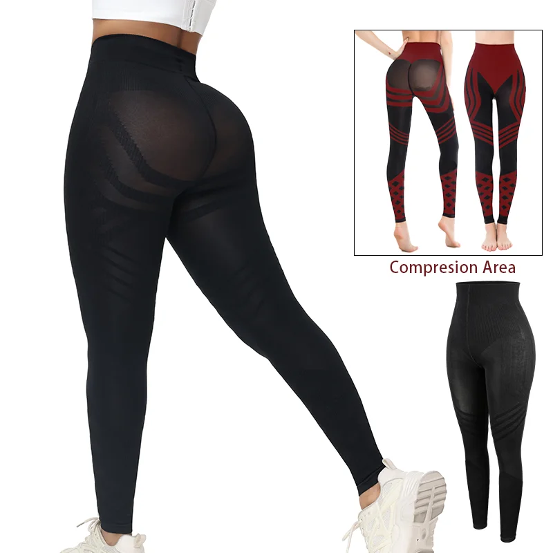 

Women High Waist Shapewear Panties Sexy Slimming Leggings Tummy Control Sculpting Slimmer Strip Compression Body Shaper