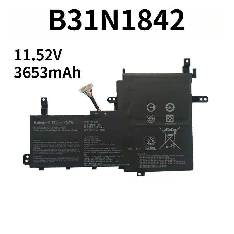 B31N1842 Laptop Battery For ASUS VivoBook 15 F513EA K513E KM513UA M513IA S513EA S531F S533UA X513EA X531FA X531FL Series