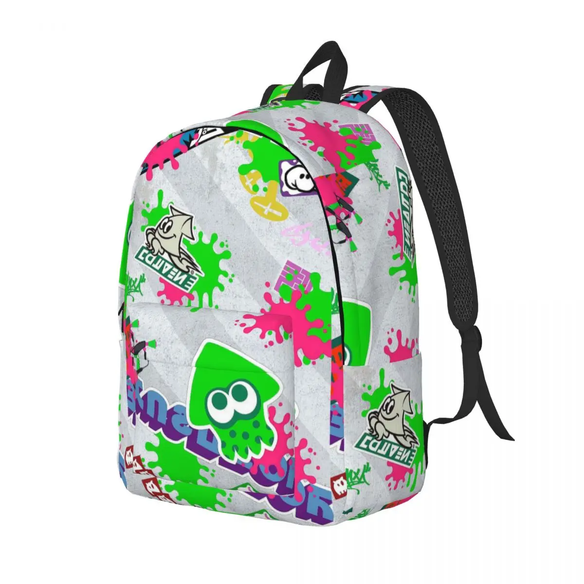 Schattige Splatoon Octopus Rugzak Voor Jongen Meisje Kinderen Student School Boekentas Spel Canvas Dagrugzak Kleuterschooltas Duurzaam