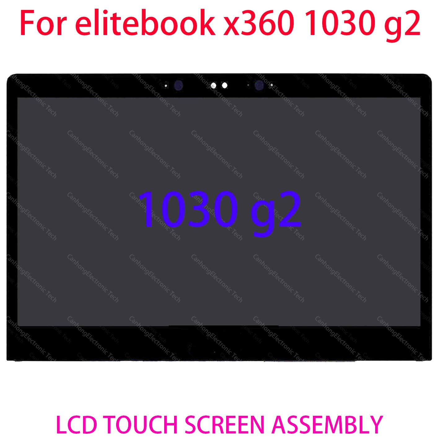 

13.3-inches For HP EliteBook X360 1030 G2 LCD Screen Touch Digitizer Replacement Assembly With Frame 917927-001