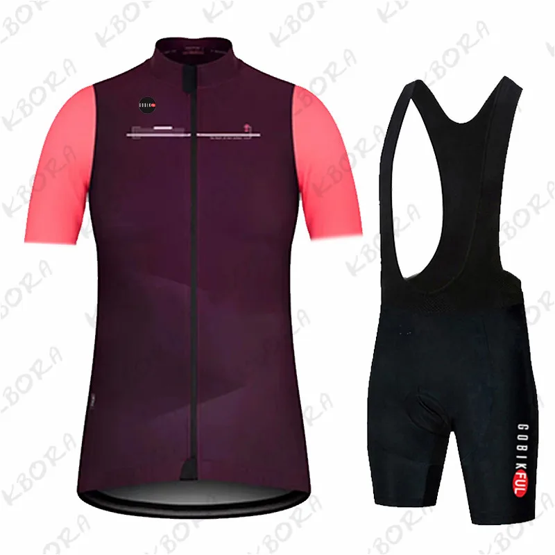 2023 Gobikful Pro Team Women Cycling Set Summer Women MTB Bike Cycling Clothing Bicycle Clothes Ropa Ciclismo Cycling Jersey Set