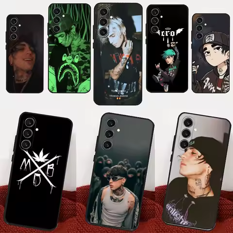 C-Cro Rapper Phone Case For Samsung Galaxy A13,21s,22,31,32,52,53,71,80,91 Black Soft Cover