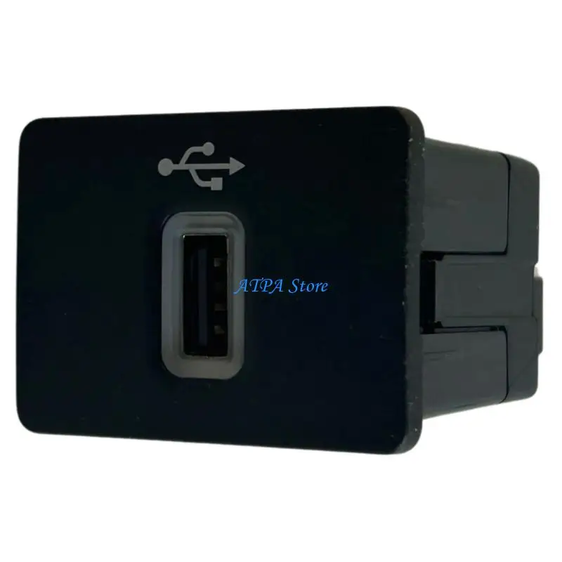 

U13C Heat Moisture Resistant Automotive USB Charging Adapter With High Speed Data Transfer And Plastic Housing HS7T-14F014-AC
