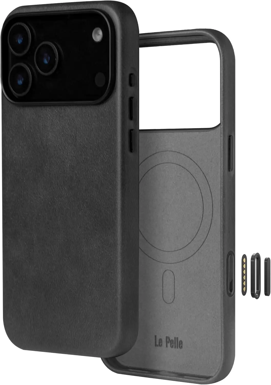 

Премиальный кожаный чехол для iPhone 17 Pro Max с MagSafe и управлением камерой – выглядит прекрасно со временем