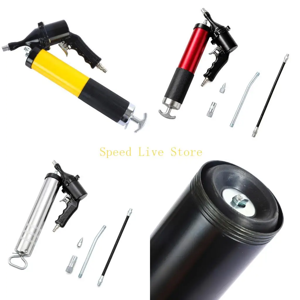 547C Leverage Designs Manual Grease Guns for Effortlessly Single Handed Operation in High Frequency Lubrication Tasks