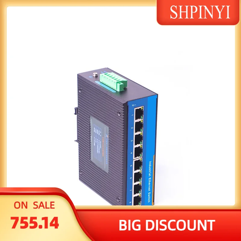 PUSR 16 Electrical Ports Gigabit Industrial Switch With 8 * 10/100/1000 RJ45 Ports USR-ISF016/ISG016