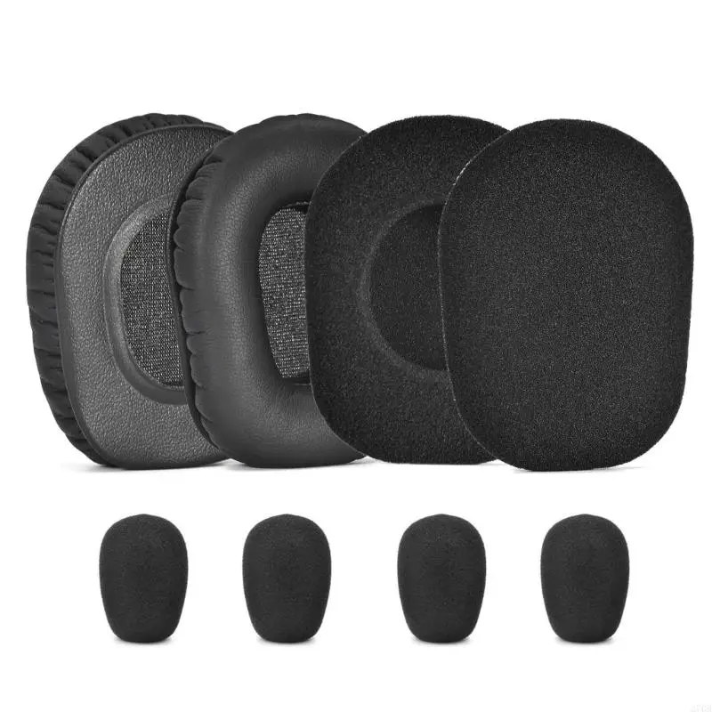 270b Memory Foam Earpads für 3450xt B350xt Kopfhörer Ohrschützer Mikrofon Windschutzscheiben verstärken Audios Fidelitys