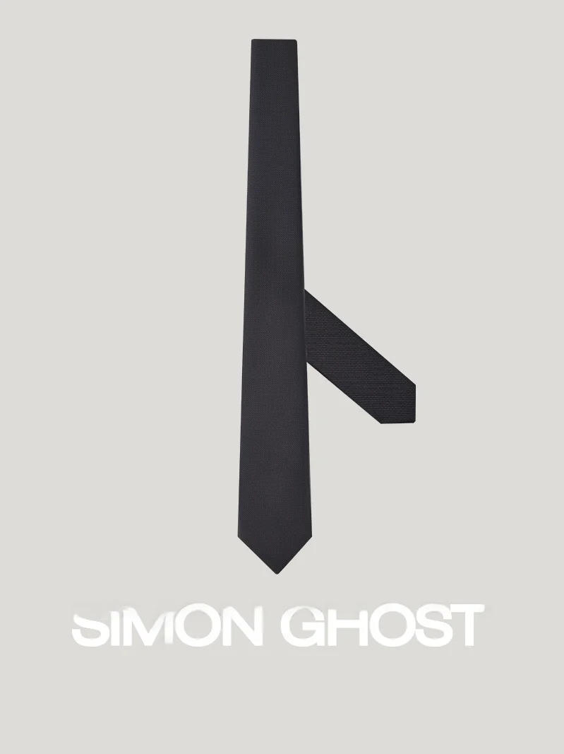 simon-ghost-men's-busin-tie-bla-formal-netie-office-workwear-gift-boxed-striped-patterned-bow-sle-average-width