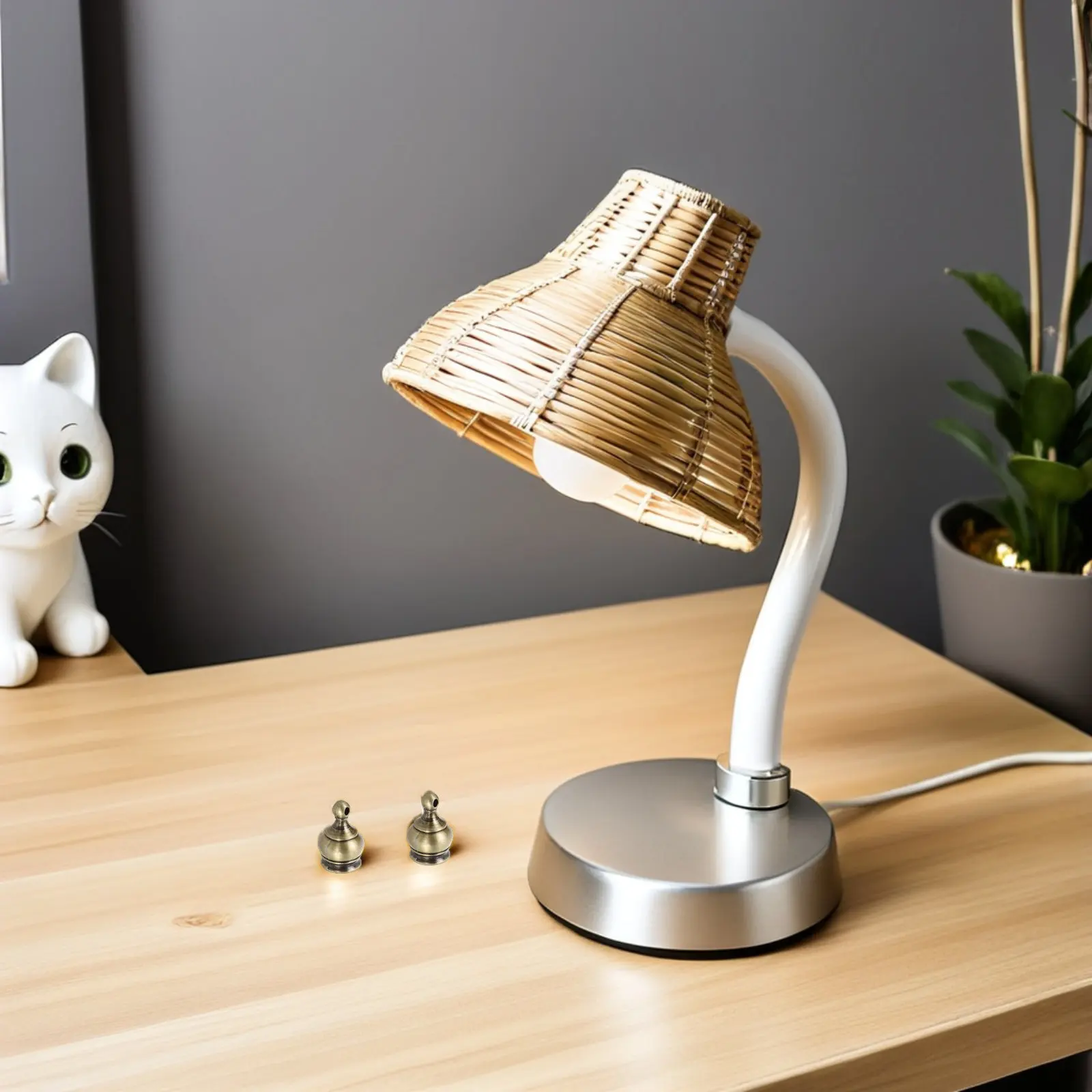 14Pcs Lamp Finial Caps Crown Shaped Metal M10x1 Decorative Screw Caps Vintage Lamp Shade Nuts Ceiling Table Floor