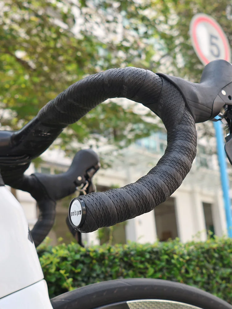 Reines Silikongel-Fahrradlenkerband – Rutschfestes, stoßdämpfendes Lenkerband für Rennräder und Mountainbikes