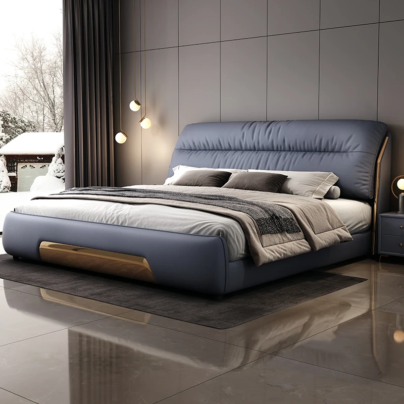 

180x200cm frames and bedbases bedroom queen bed frames with headboard Organizer furniture king size bed full marriage bedrooms ﻿