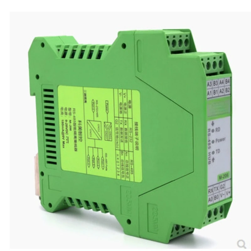 M-206 hub, sharer 4 ports 1 minute 4 channels RS232/RS485 converter photoelectric isolation module