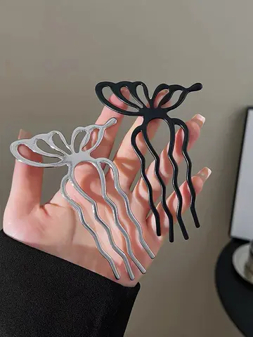 12 best sales fjärilshårnål - №7