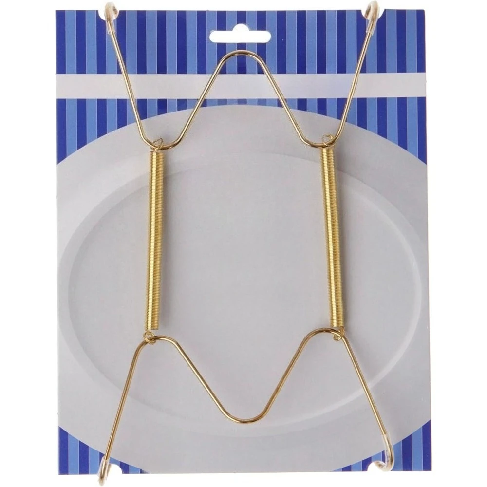

Gold Finish Wall Mountable Tray and Platter Hanger