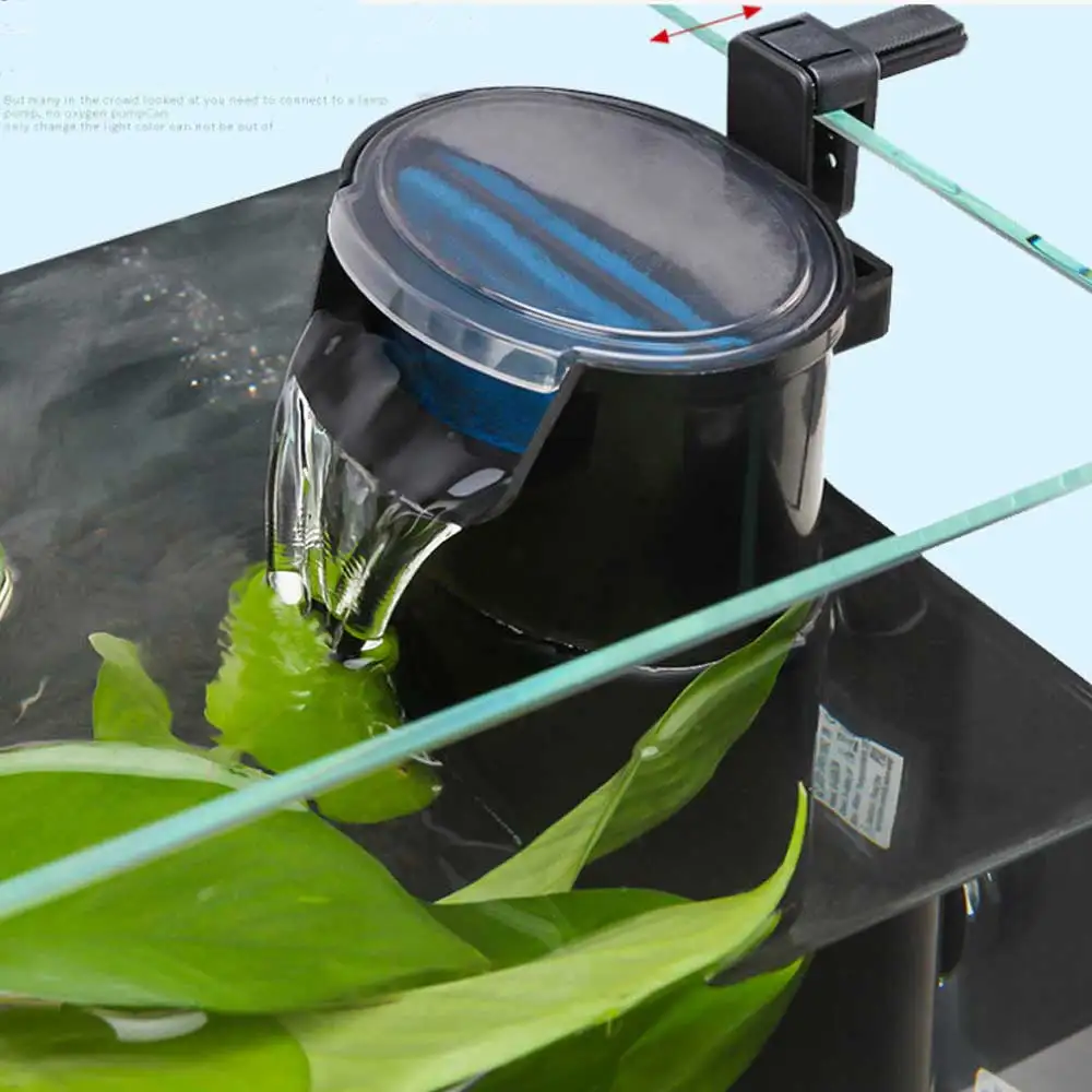 Low Water Level Water Purifier, Small Reptile Filter Aeration Pump, Waterfall, Turtle Tank, Power, 5w