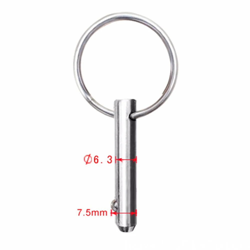 

4 pcs Marine Grade Stainless Steel Quick Release Pins Durable Clevis Pins for Bimini Top Boat Hardware Accessories