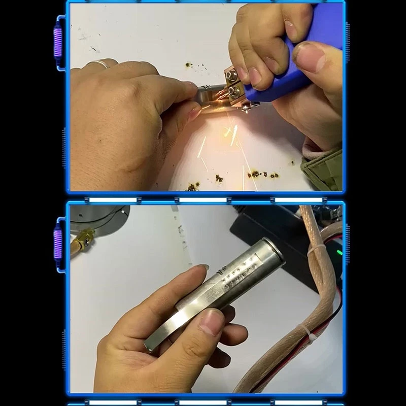 

DiscountLithium Battery Spot Welder, Farad Capacitor Butt Welder Household Welding Double Pulse Adjustable High PNEW