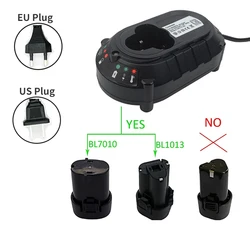 Hot Li-ion Battery Charger For Makita 10.8V/12V Lithium Battery BL1013 DC10WA US/EU Plug Optional Drop Shipping