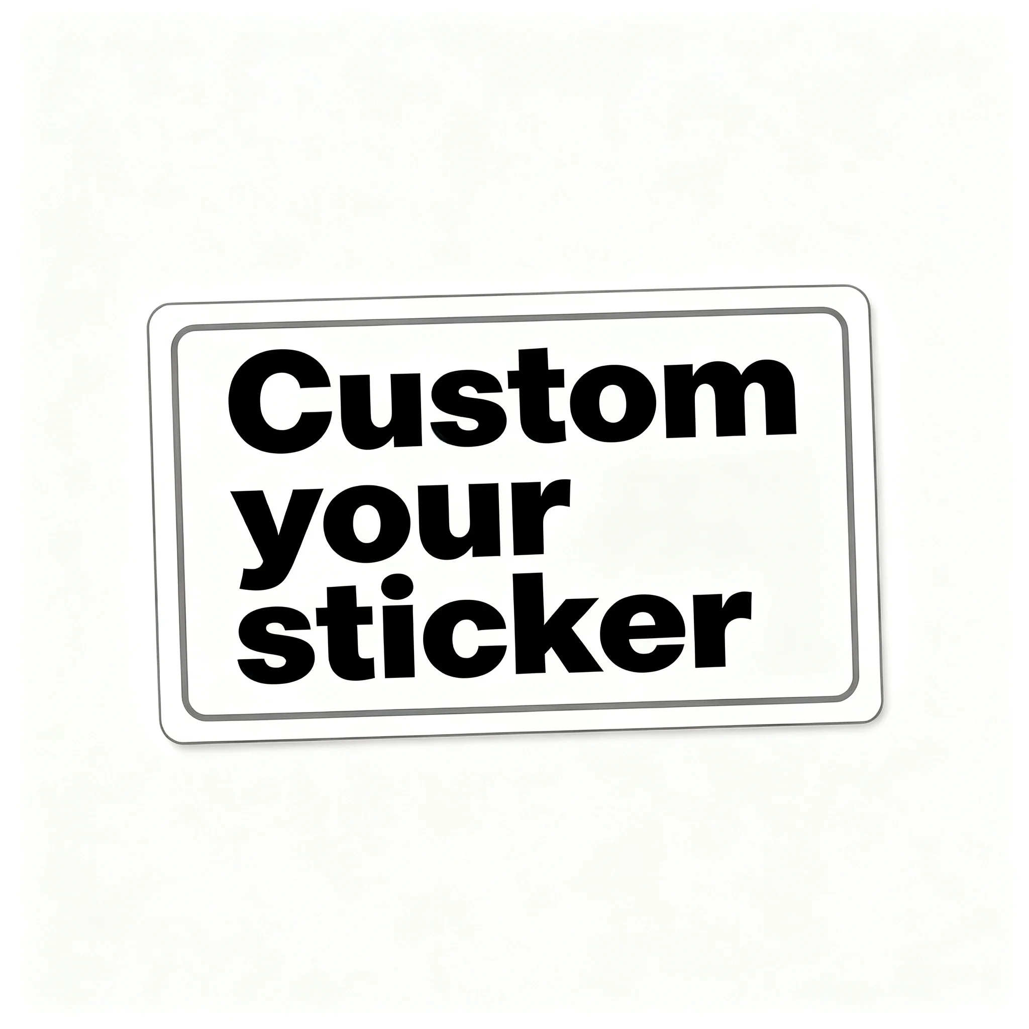 Custom Rectangular Stickers Personalized Wedding Logo Labels Custom Birthday Baptism Unique Design Address Labels Packaging