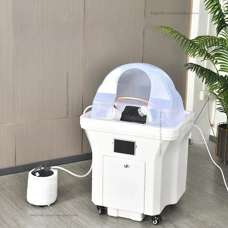 

Commercial Furniture Thai Style Multifunction Shampoo Chairs Warm Water Comfort Styling Hair Cama De Champu