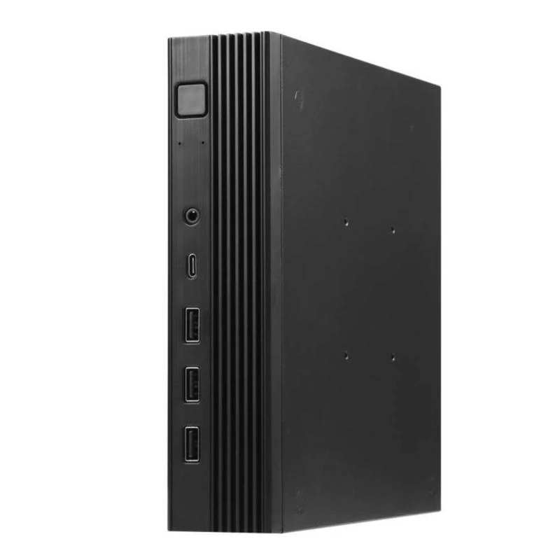 462B TX06 Thin Mini ITX Chassis Thin Mini ITX Case for Streamlined Desktops Back Mount and Office Space Saving