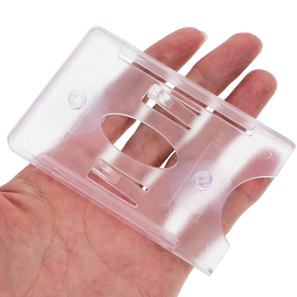 

2pcs Car Passage Suction Cup Parking Card Holder Transparent Windshield Permit Strong Suction Durable Material Easy Installation
