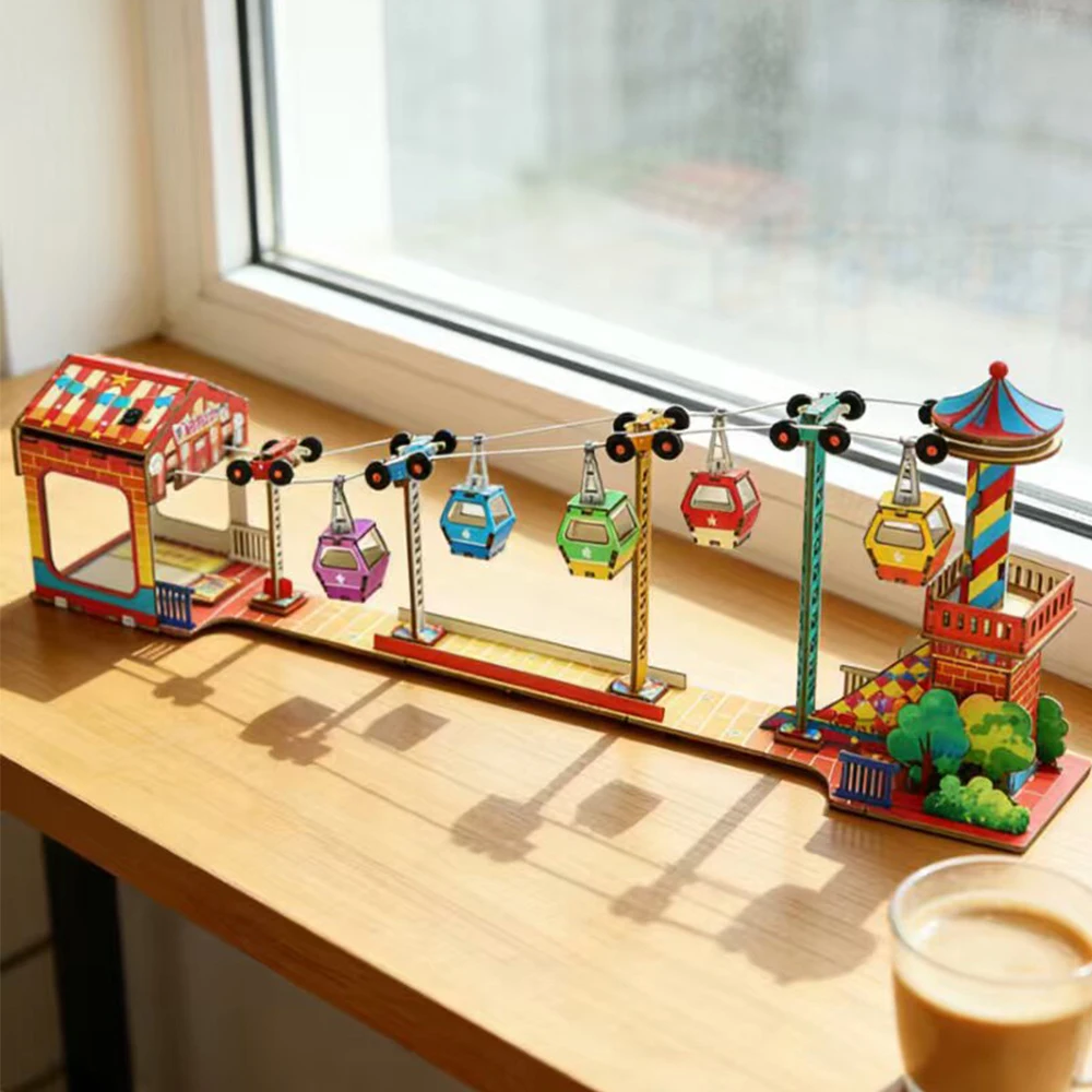 sightseeing-cable-car-model-kids-science-toys-3d-puzzle-stem-technological-physics-learning-kit-educational-toys-for-children