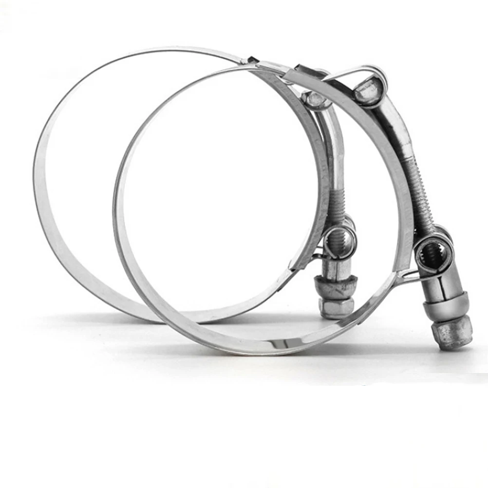 

2Pcs StainlessSteelHoseClamp Gear Hose Clamps EasytoUse IdealforPlumbing AutomotiveApplications TubeGear Clamps