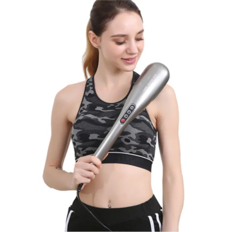 

220V Massage stick shoulder waist leg whole body multifunctional dolphin massager handheld beating instrument electric