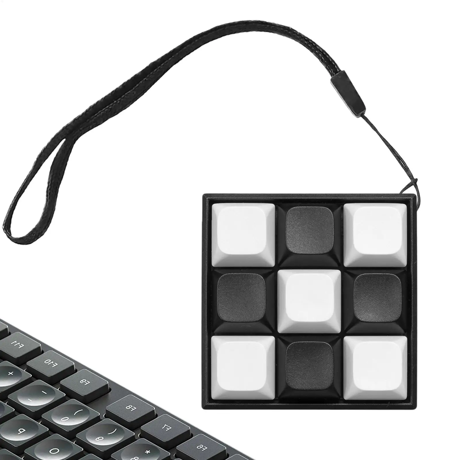 

Механическая клавиатура-антистресс для офиса и школы: тихая сенсорная игрушка-фиджет для детей, подростков и взрослых, для дома и офиса