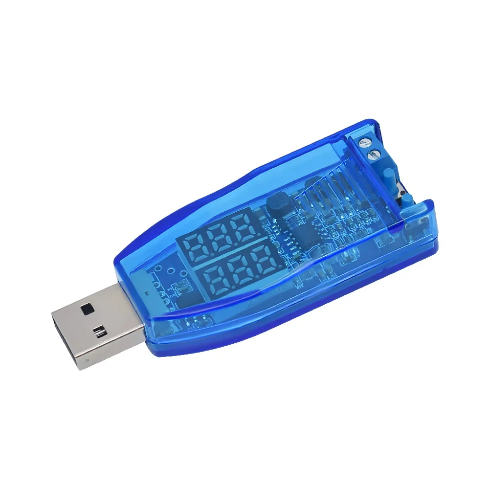 DC-DC CNC USB Buck Boost Power Supply Regulator Module 5V to 3.3V 9V 12V 24V Desktop Step UP Down DC Digital Display Converter