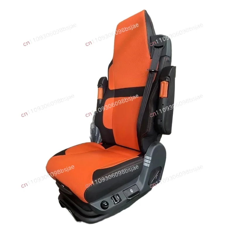 Applicable to truck main driver seat, auxiliary seat price 6.8 meters high bar car airbag seat, auxiliary driver aviation seat