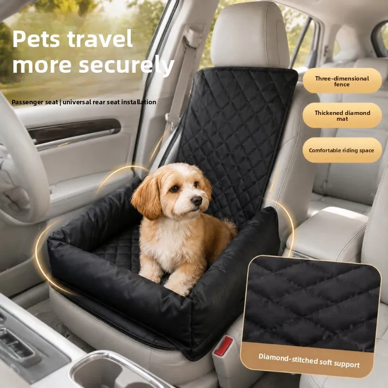 New Thickened Waterproof Leather Car Pet Mat for Dog Cat Vehicle Seat Cover Back Seat Protector for SUV Sedan Truck