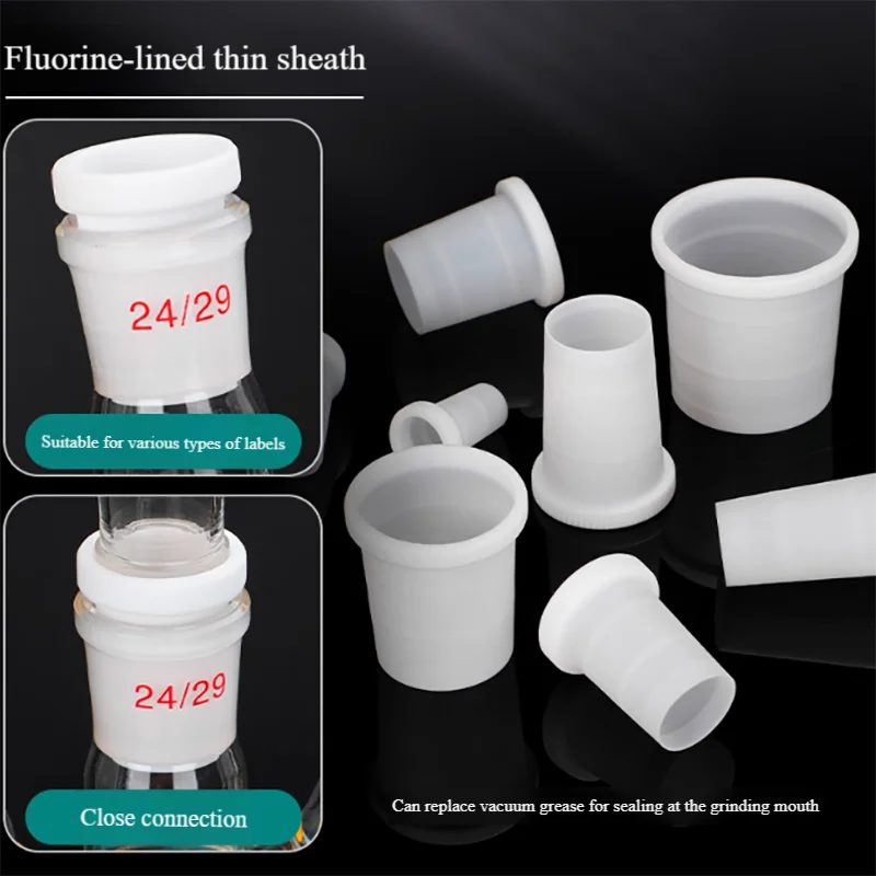 Tetrafluoro Thin Cover Standard Thin Plug Polytetrafluoroethylene PTFE Acid and Alkaline Resistant High Temperature Plug