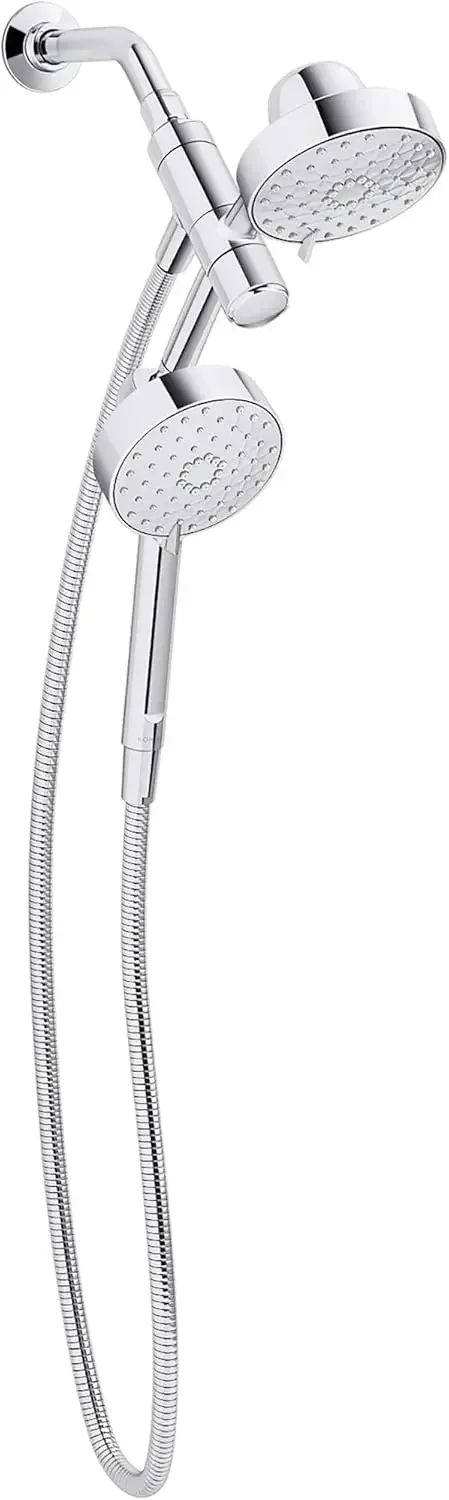 23218-CP Awaken 2-in-1 Multifunction Shower Combo Kit, Showerhead and Handshower Set, 2.5 GPM, Polished Chrome